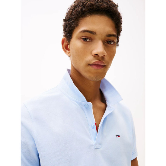 Tommy Hilfiger Ανδρική μπλούζα polo Flag Patch Slim Fit Polo Shirt